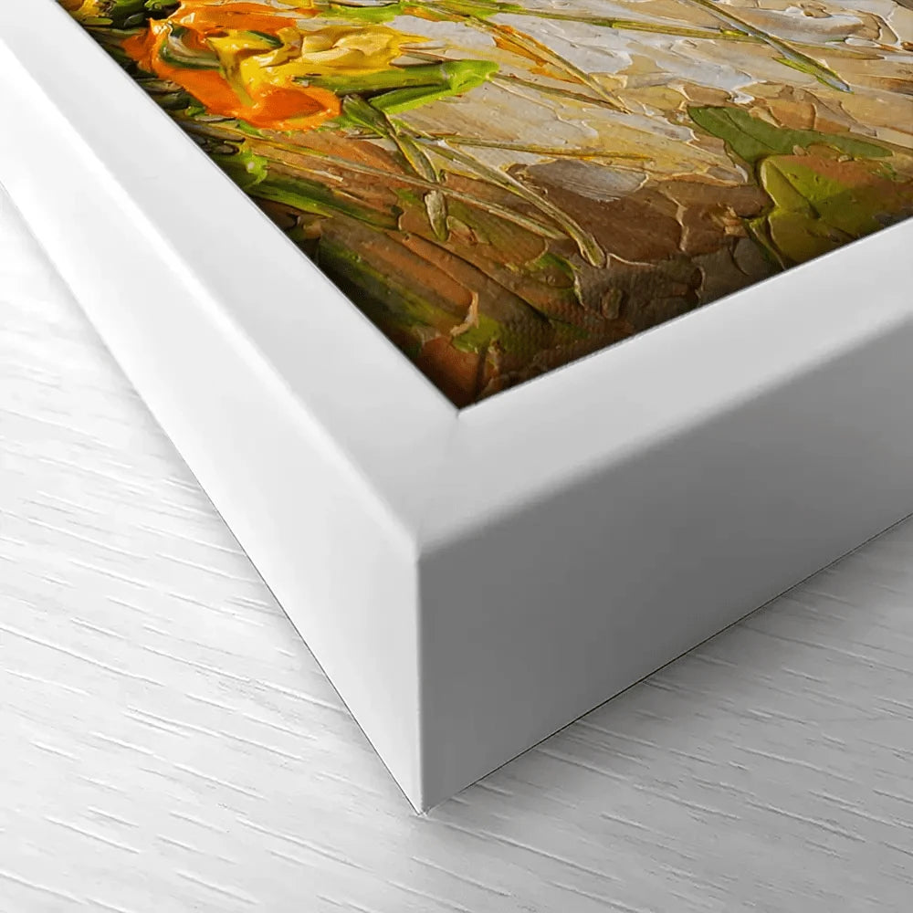 Flowers Beside The Sea Canvas Print Flowers Beside The Sea Canvas Print wall art product Olga Tkachyk