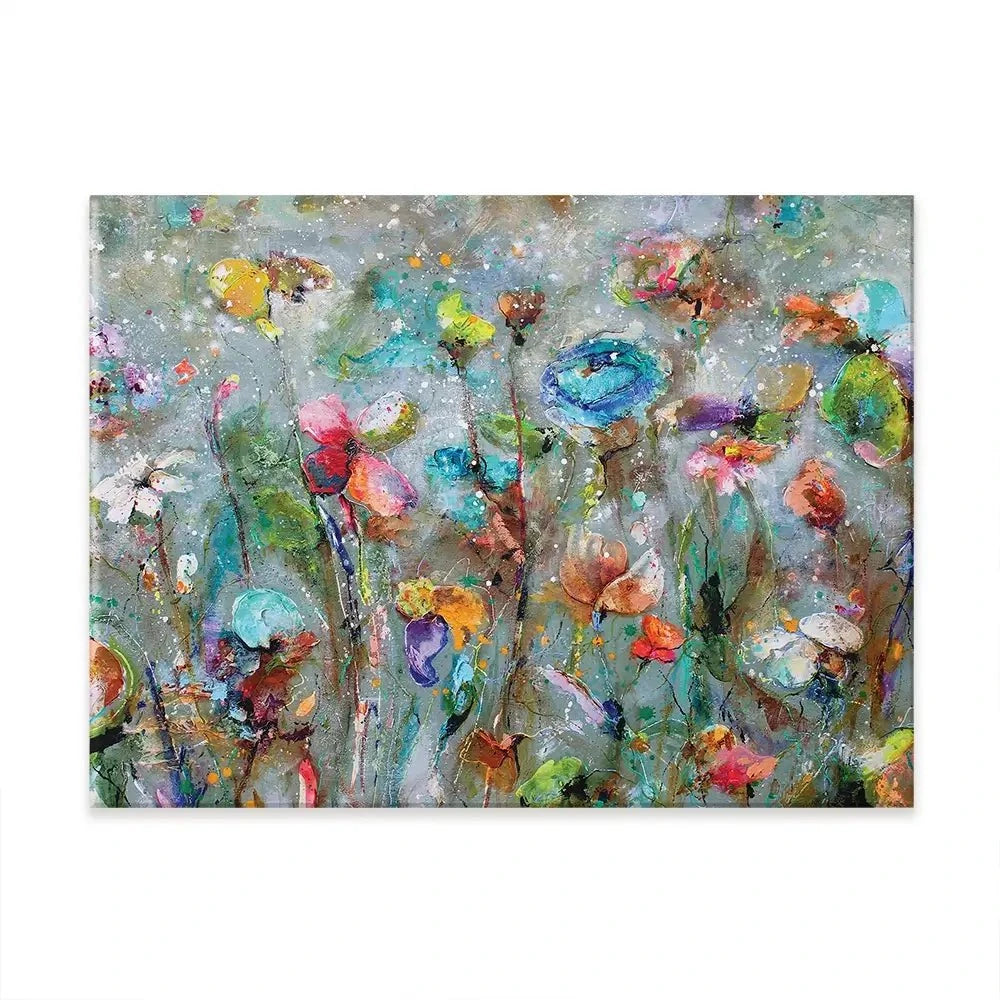 Flowers By Dawn Canvas Print Flowers By Dawn Canvas Print wall art product Studio Paint-Ing