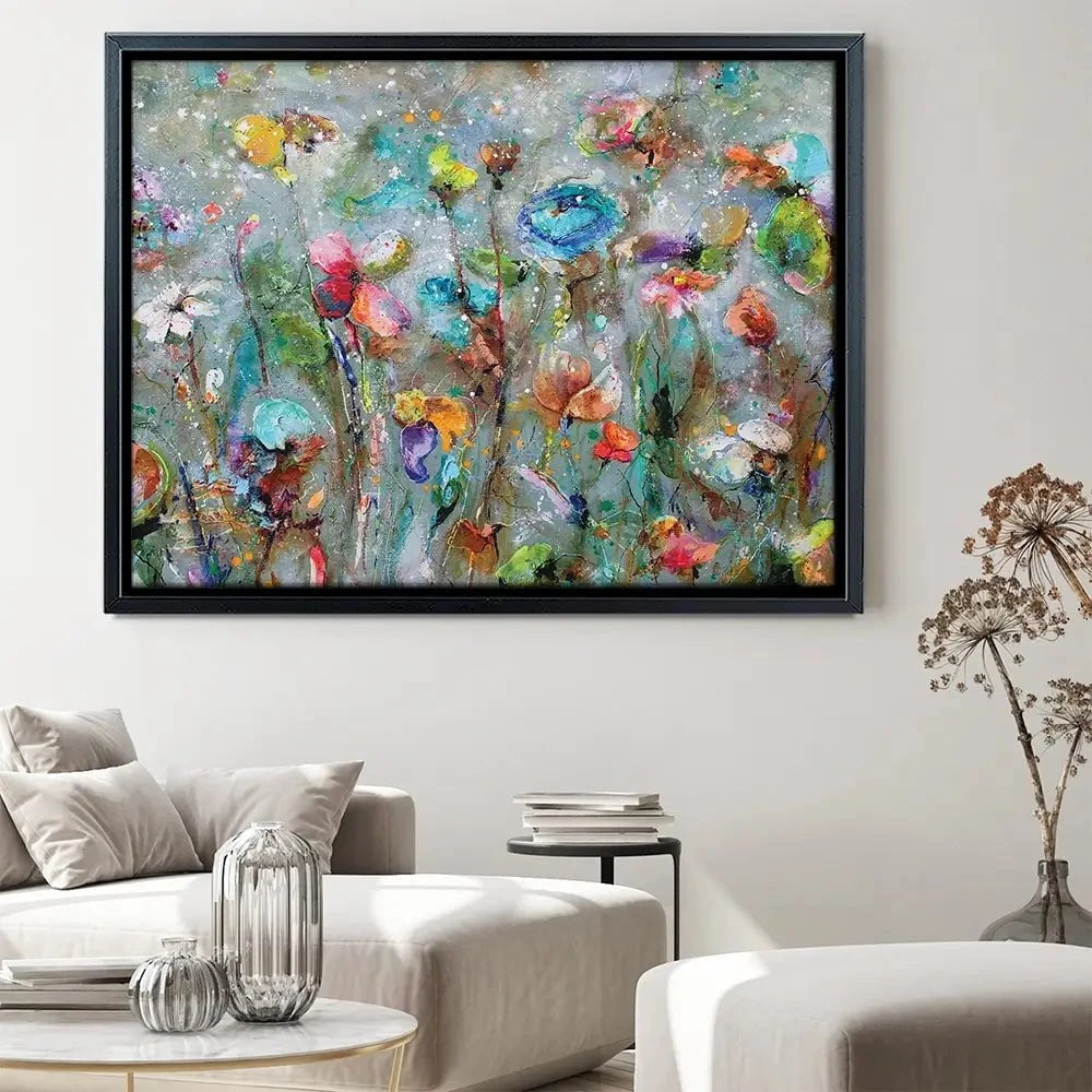 Flowers By Dawn Canvas Print Flowers By Dawn Canvas Print wall art product Studio Paint-Ing