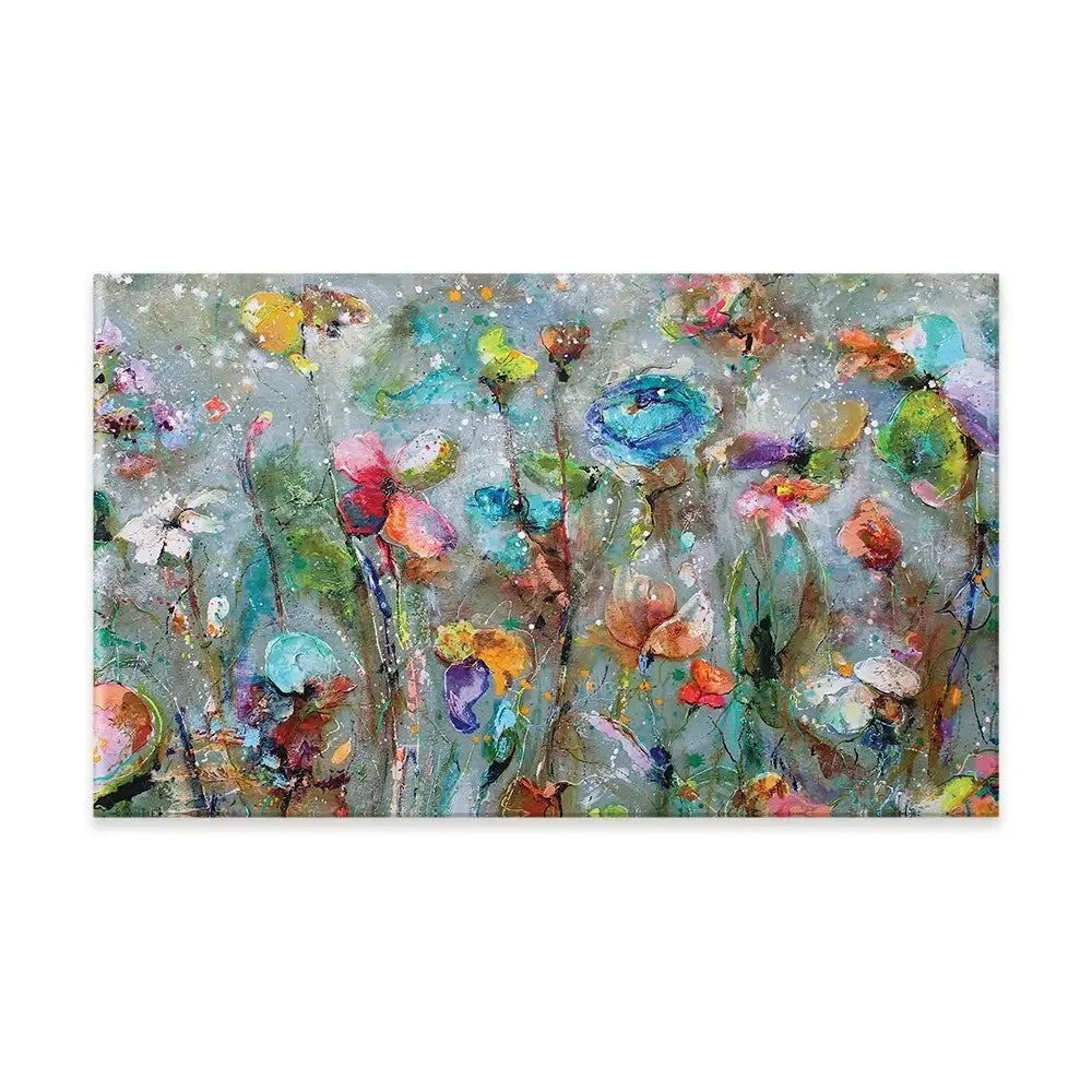 Flowers By Dawn Canvas Print Flowers By Dawn Canvas Print wall art product Studio Paint-Ing