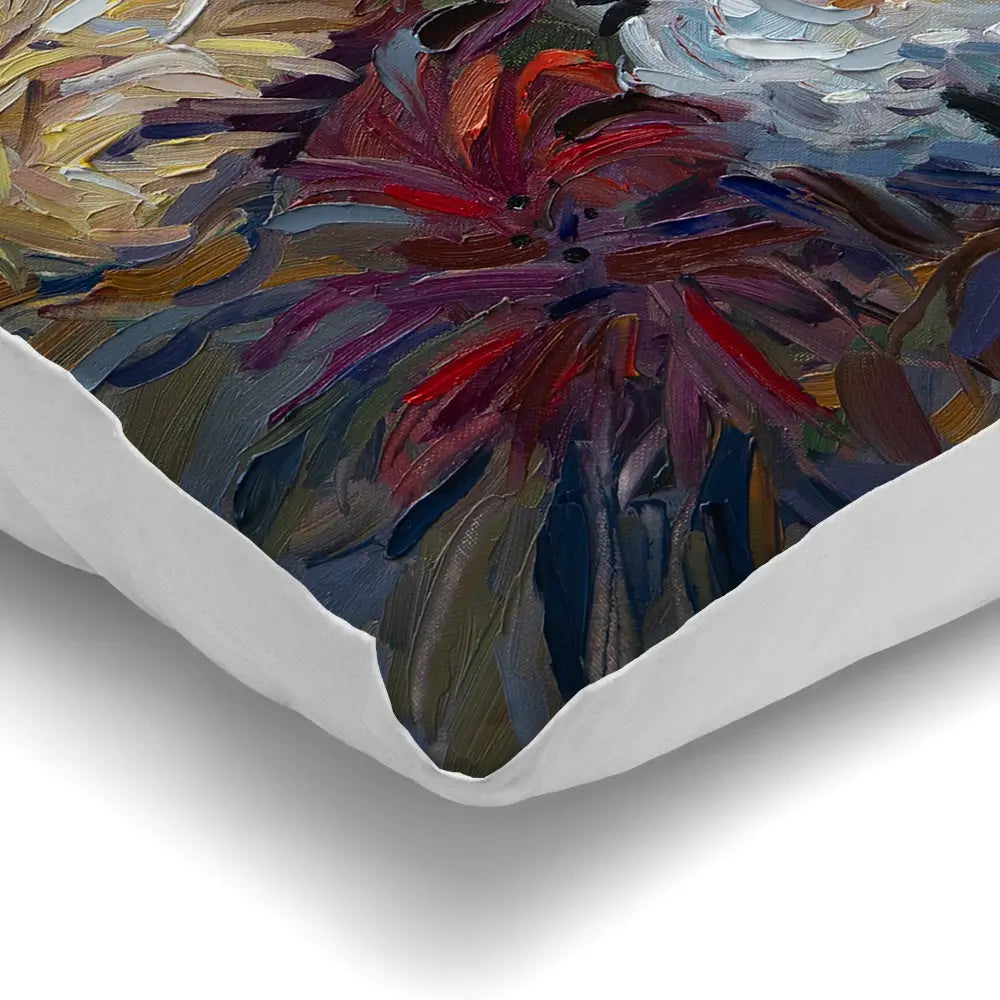 Flowers Cushion Flowers Cushion wall art product Ekaterina Ermilkina