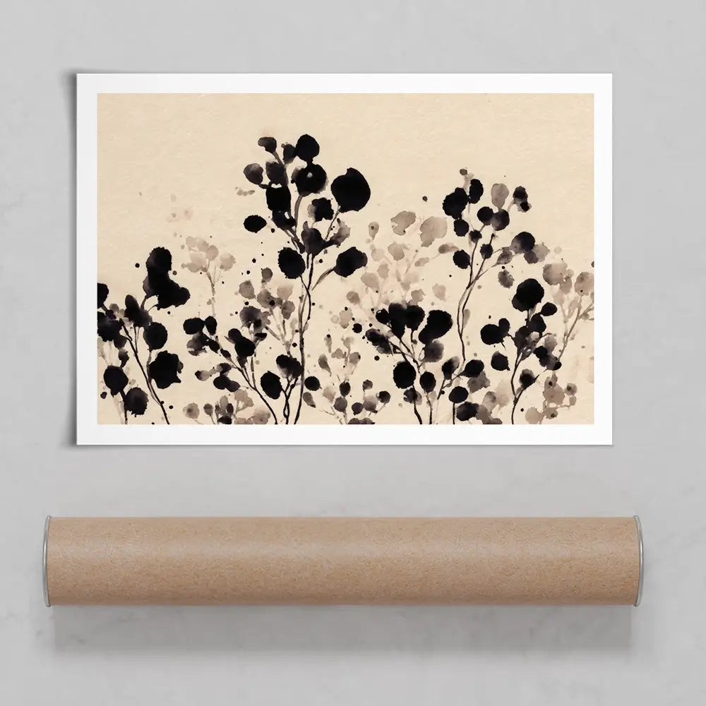Flowers Of Ink Art Print Flowers Of Ink Art Print wall art product Petals Prints Design - Independent
