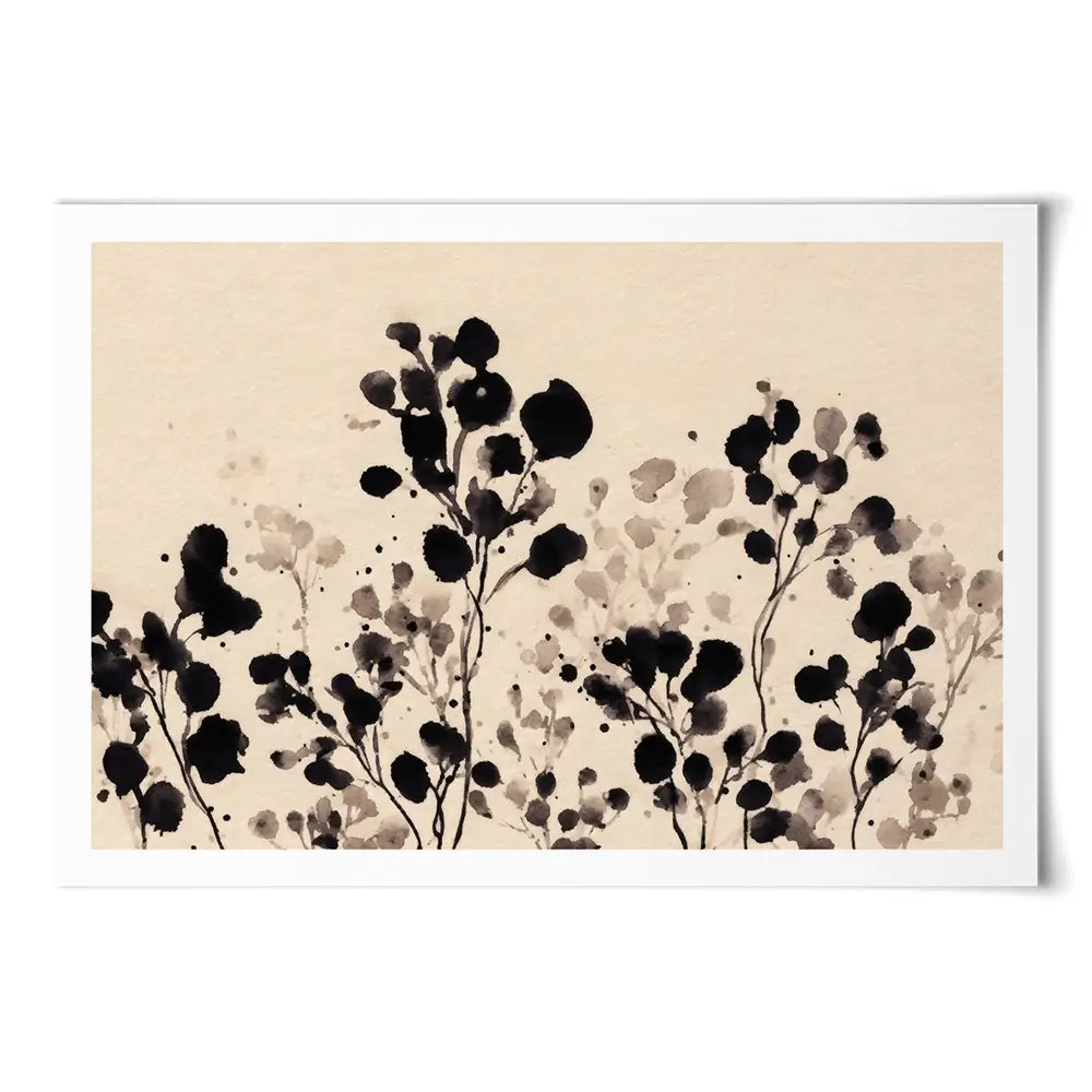 Flowers Of Ink Art Print Flowers Of Ink Art Print wall art product Petals Prints Design - Independent