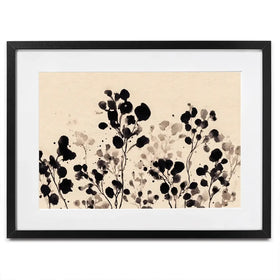 Flowers Of Ink Framed Art Print Flowers Of Ink Framed Art Print wall art product Petals Prints Design - Independent