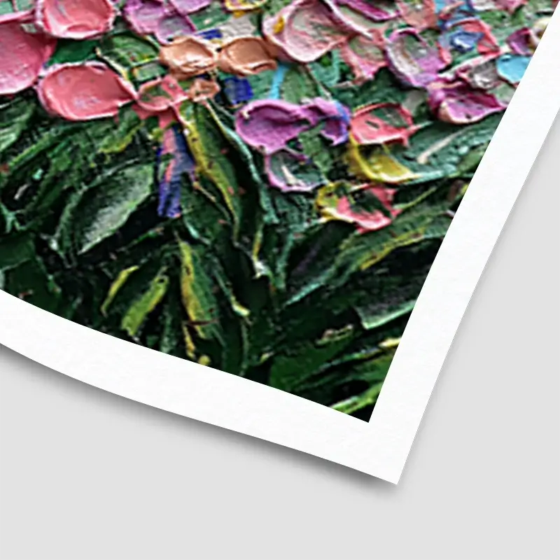 Flowers Of The Rainbow Art Print Flowers Of The Rainbow Art Print wall art product Nada Khatib