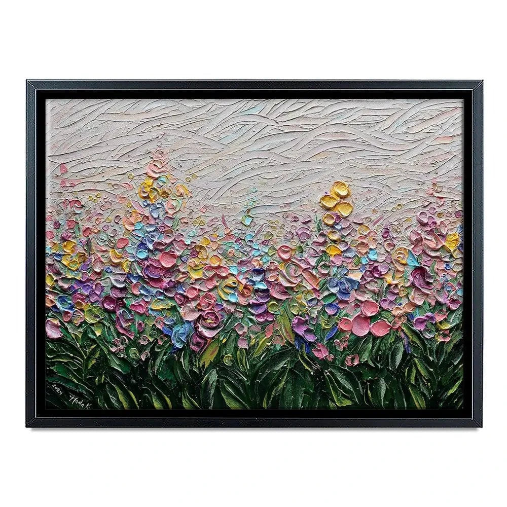 Flowers Of The Rainbow Canvas Print Flowers Of The Rainbow Canvas Print wall art product Nada Khatib