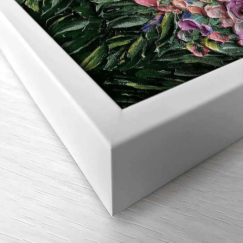 Flowers Of The Rainbow Canvas Print Flowers Of The Rainbow Canvas Print wall art product Nada Khatib