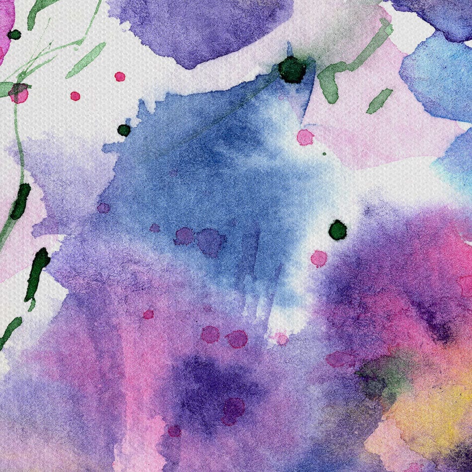 Flowers Painted In Watercolour Canvas Print wall art product Katerina Izotova Art Lab / Shutterstock