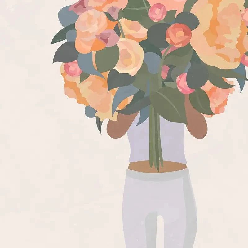 Flowers Pick Me Up Art Print Flowers Pick Me Up Art Print wall art product Sarah Manovski