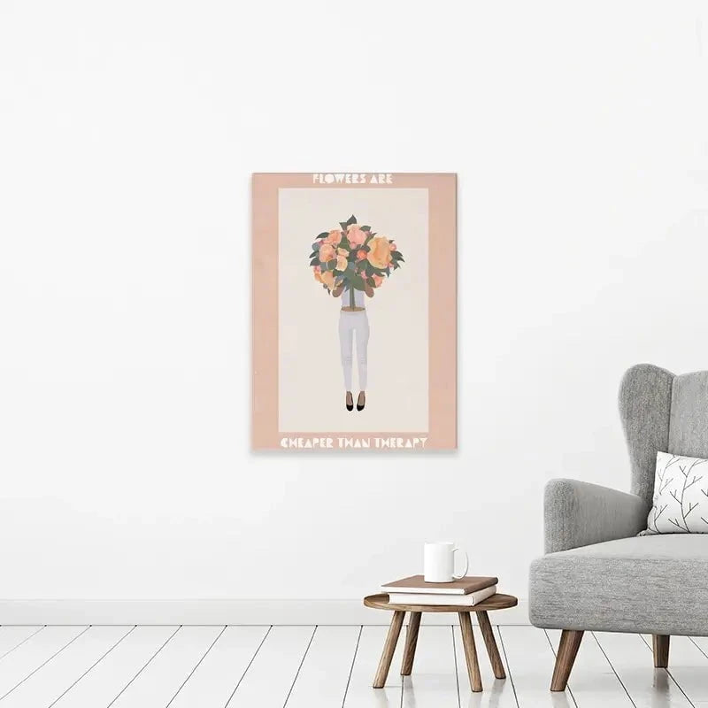 Flowers Pick Me Up Canvas Print Flowers Pick Me Up Canvas Print wall art product Sarah Manovski