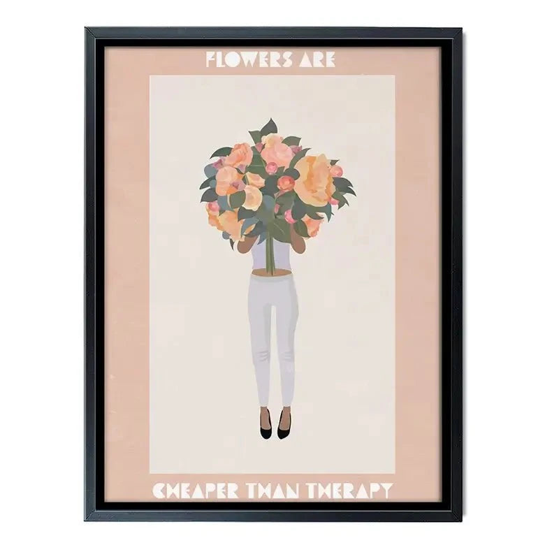 Flowers Pick Me Up Canvas Print Flowers Pick Me Up Canvas Print wall art product Sarah Manovski