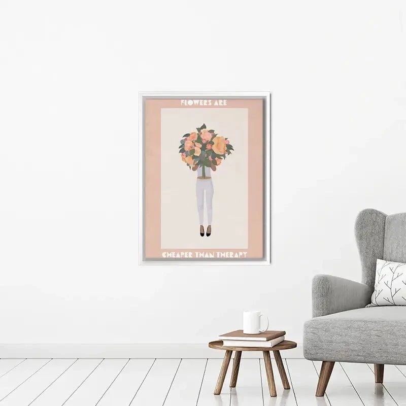 Flowers Pick Me Up Canvas Print Flowers Pick Me Up Canvas Print wall art product Sarah Manovski