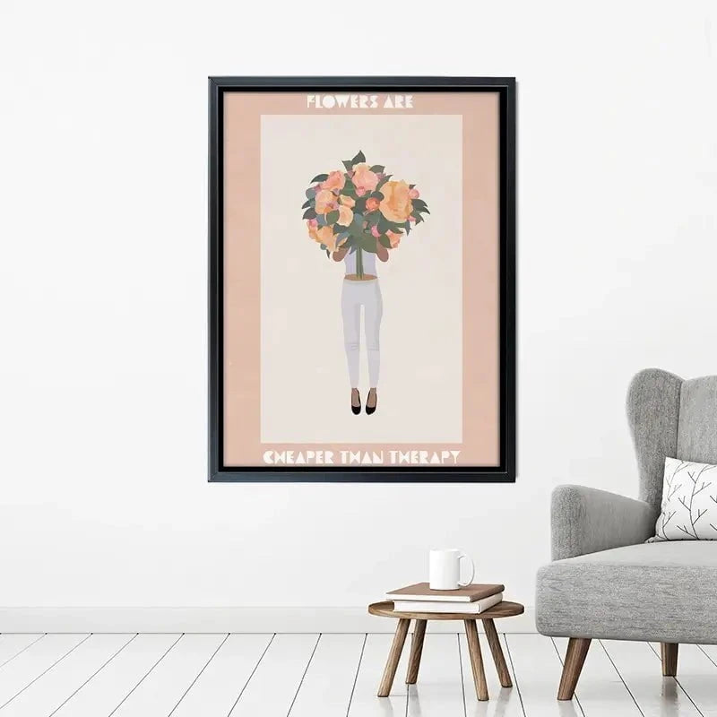 Flowers Pick Me Up Canvas Print Flowers Pick Me Up Canvas Print wall art product Sarah Manovski