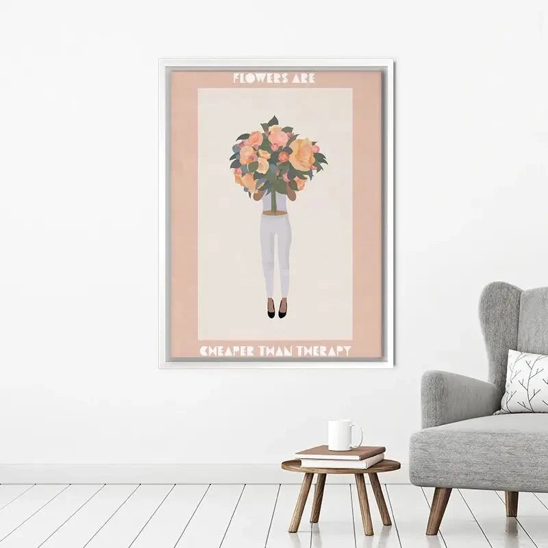 Flowers Pick Me Up Canvas Print Flowers Pick Me Up Canvas Print wall art product Sarah Manovski