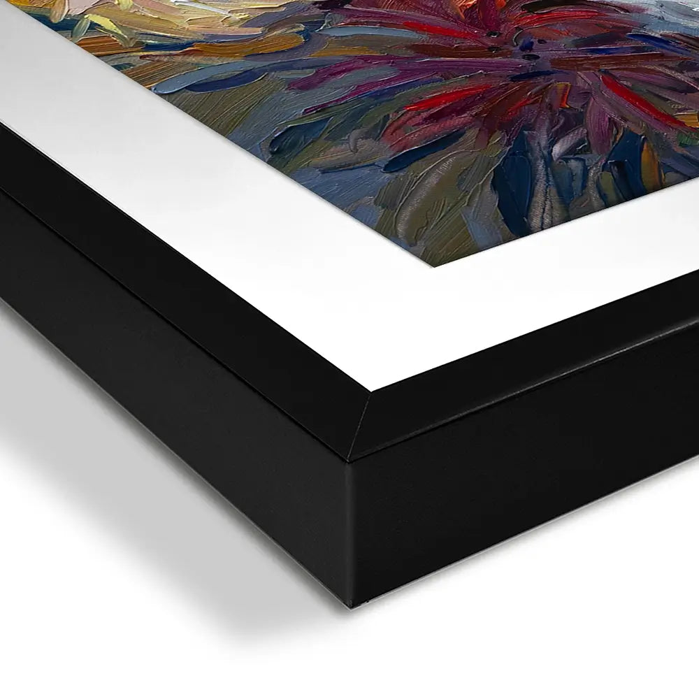 Flowers Square Framed Art Print Flowers Square Framed Art Print wall art product Ekaterina Ermilkina