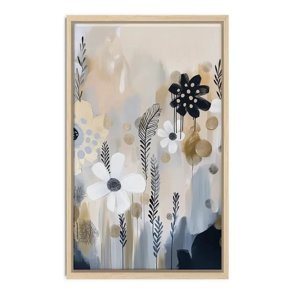 Fluer Complement Canvas Print Fluer Complement Canvas Print wall art product Isabella Karolewicz