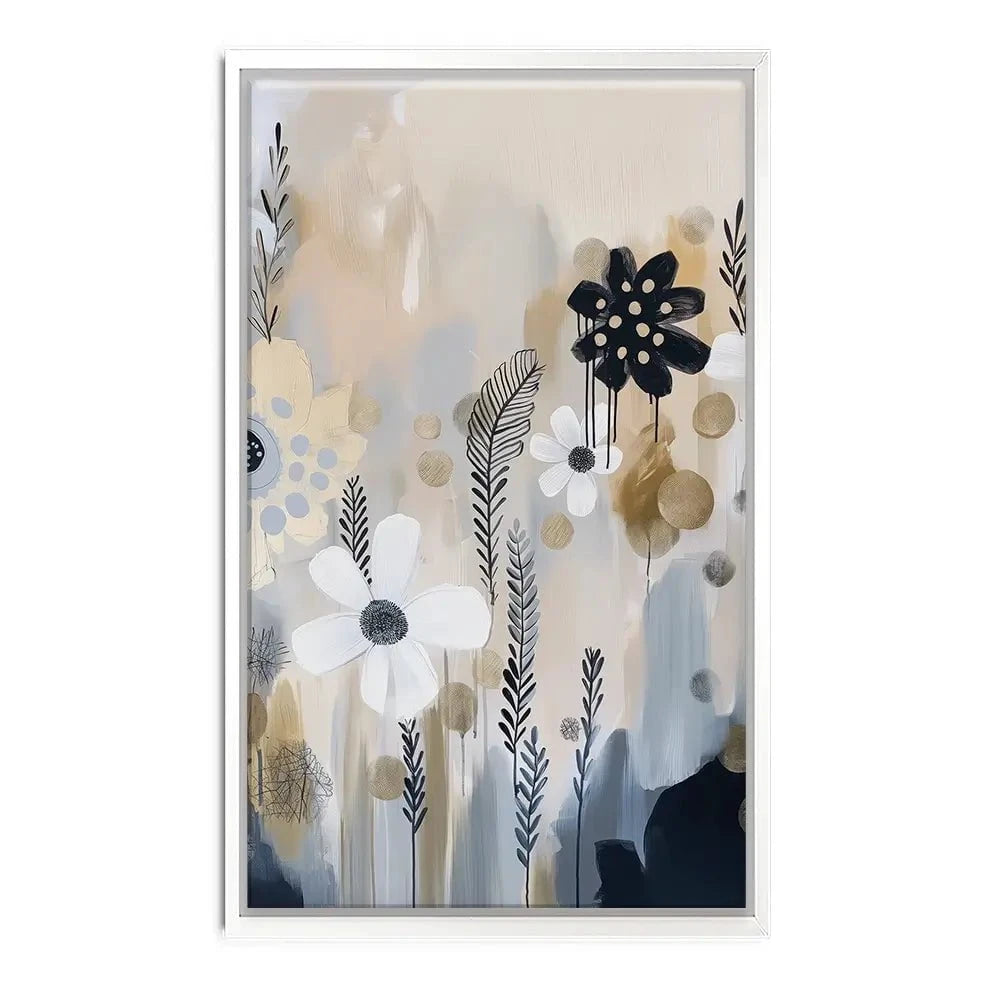 Fluer Complement Canvas Print Fluer Complement Canvas Print wall art product Isabella Karolewicz