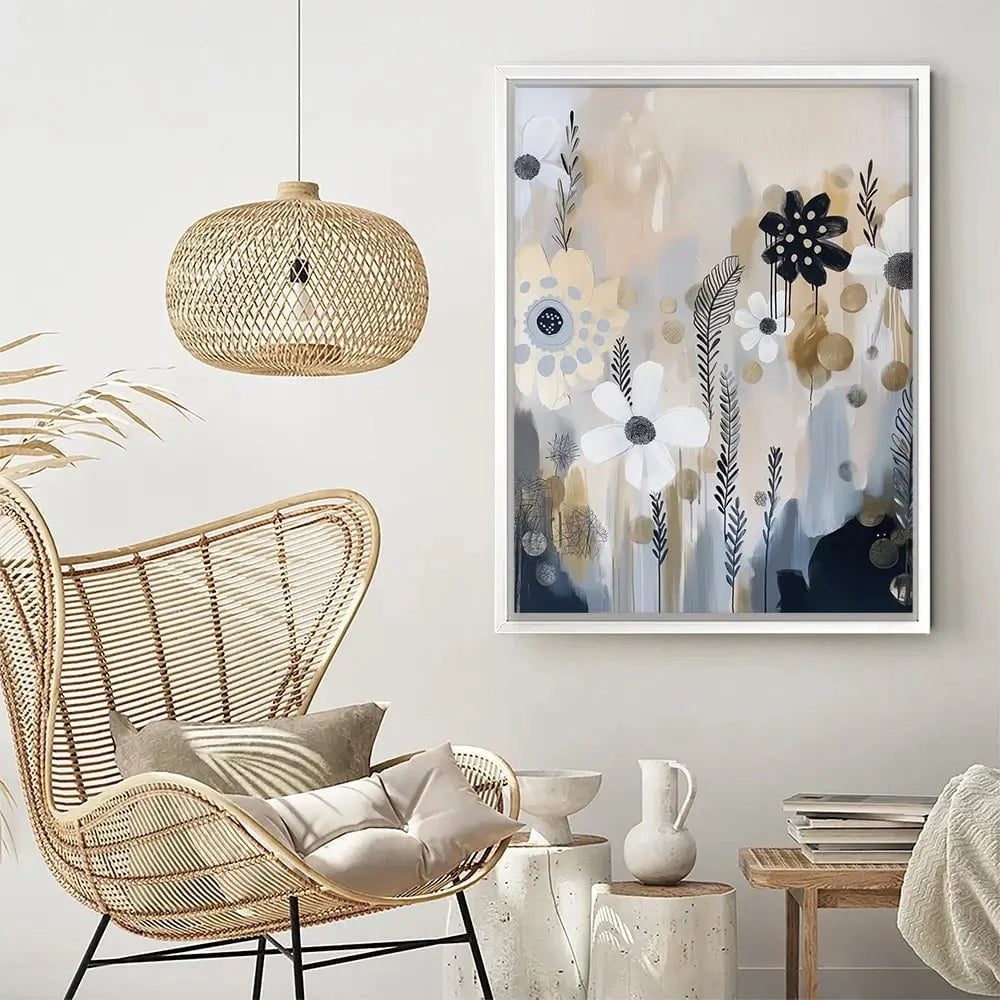 Fluer Complement Canvas Print Fluer Complement Canvas Print wall art product Isabella Karolewicz