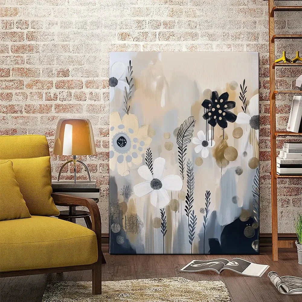 Fluer Complement Canvas Print Fluer Complement Canvas Print wall art product Isabella Karolewicz