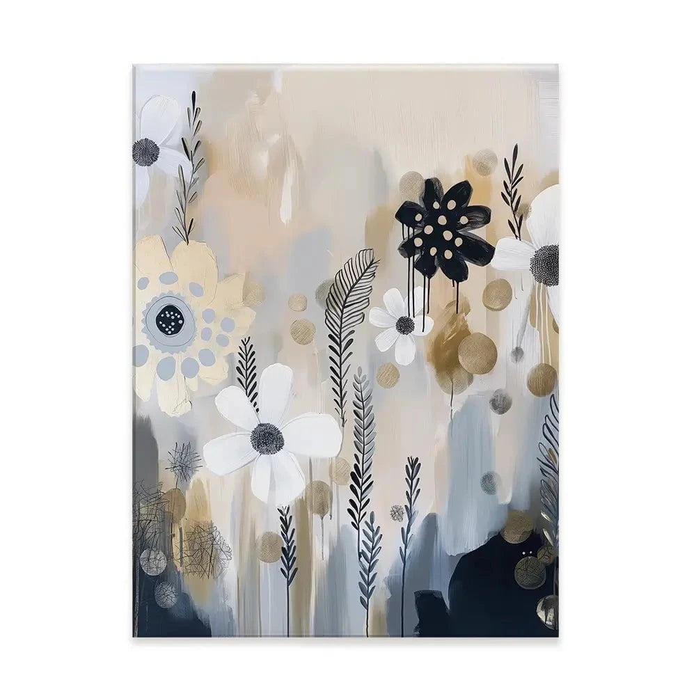 Fluer Complement Canvas Print Fluer Complement Canvas Print wall art product Isabella Karolewicz