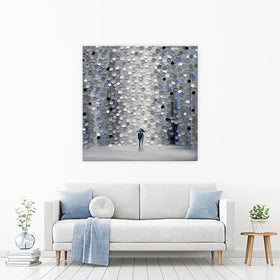 Foggy Rain Canvas Print Foggy Rain Canvas Print wall art product Ekaterina Ermilkina