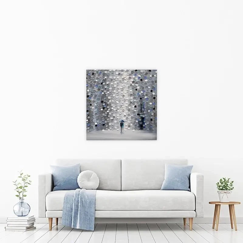 Foggy Rain Canvas Print Foggy Rain Canvas Print wall art product Ekaterina Ermilkina
