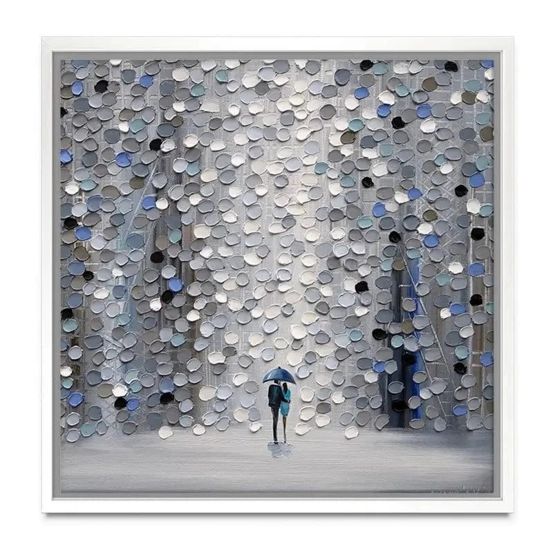 Foggy Rain Canvas Print Foggy Rain Canvas Print wall art product Ekaterina Ermilkina