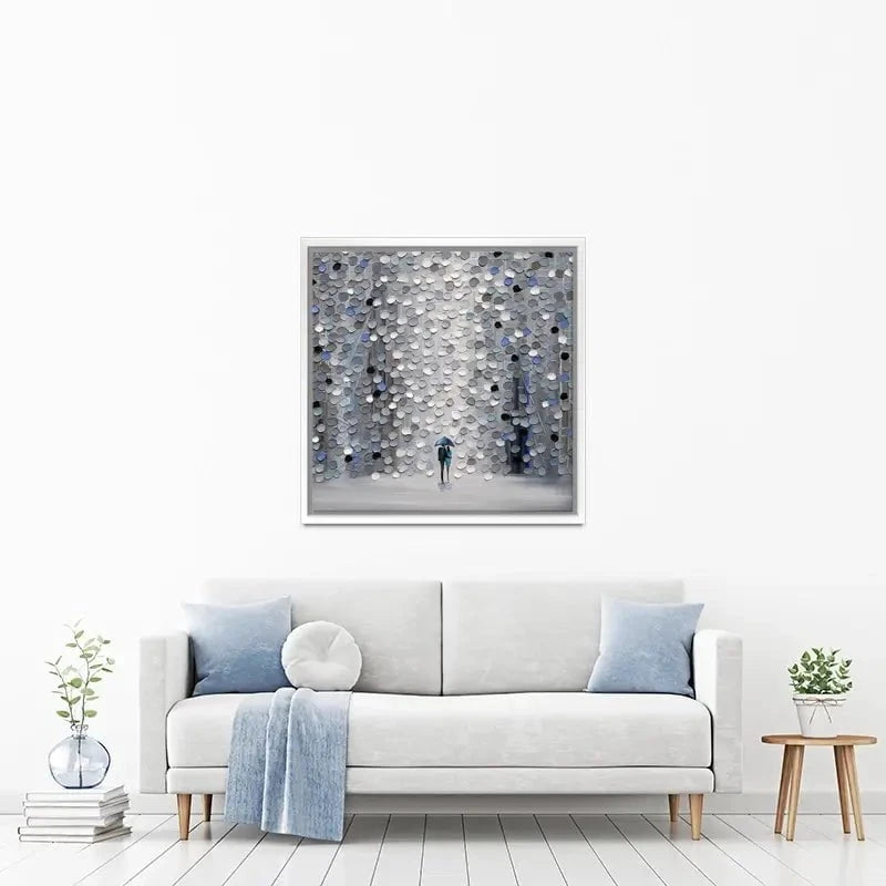 Foggy Rain Canvas Print Foggy Rain Canvas Print wall art product Ekaterina Ermilkina