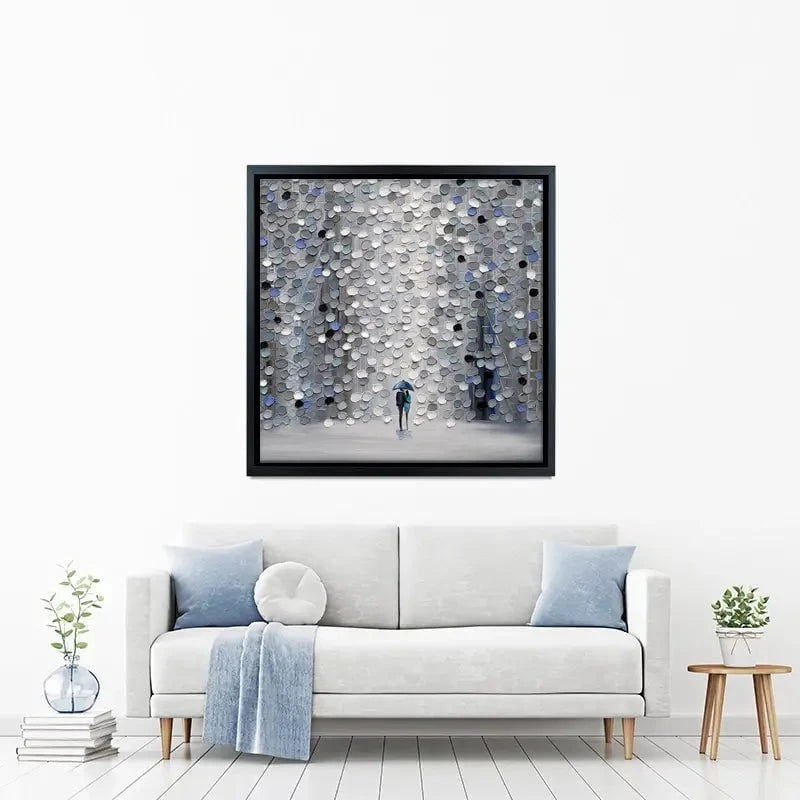 Foggy Rain Canvas Print Foggy Rain Canvas Print wall art product Ekaterina Ermilkina