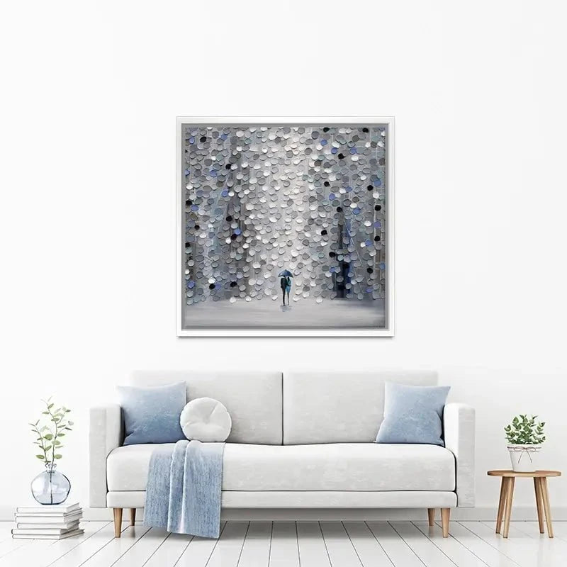 Foggy Rain Canvas Print Foggy Rain Canvas Print wall art product Ekaterina Ermilkina