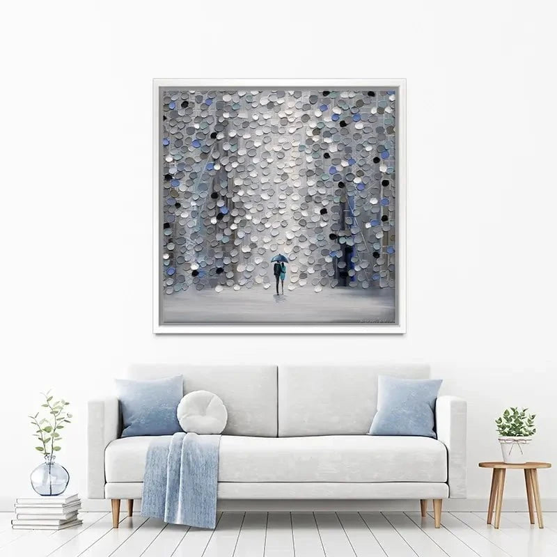 Foggy Rain Canvas Print Foggy Rain Canvas Print wall art product Ekaterina Ermilkina