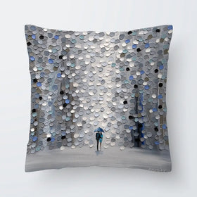 Foggy Rain Cushion Foggy Rain Cushion wall art product Ekaterina Ermilkina