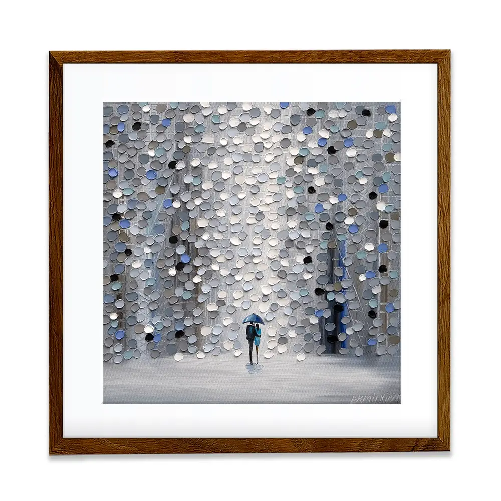 Foggy Rain Framed Art Print Foggy Rain Framed Art Print wall art product Ekaterina Ermilkina