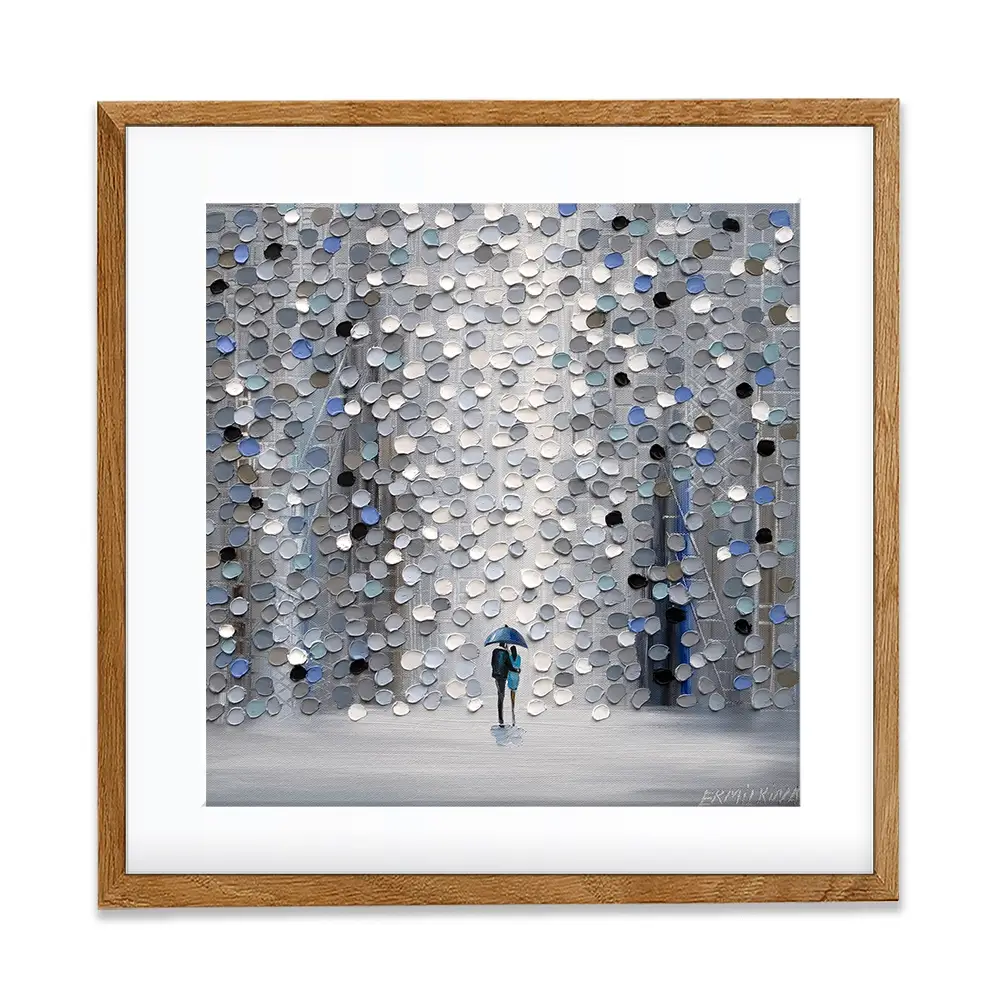 Foggy Rain Framed Art Print Foggy Rain Framed Art Print wall art product Ekaterina Ermilkina