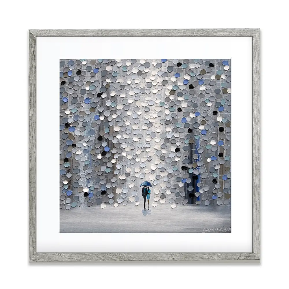 Foggy Rain Framed Art Print Foggy Rain Framed Art Print wall art product Ekaterina Ermilkina