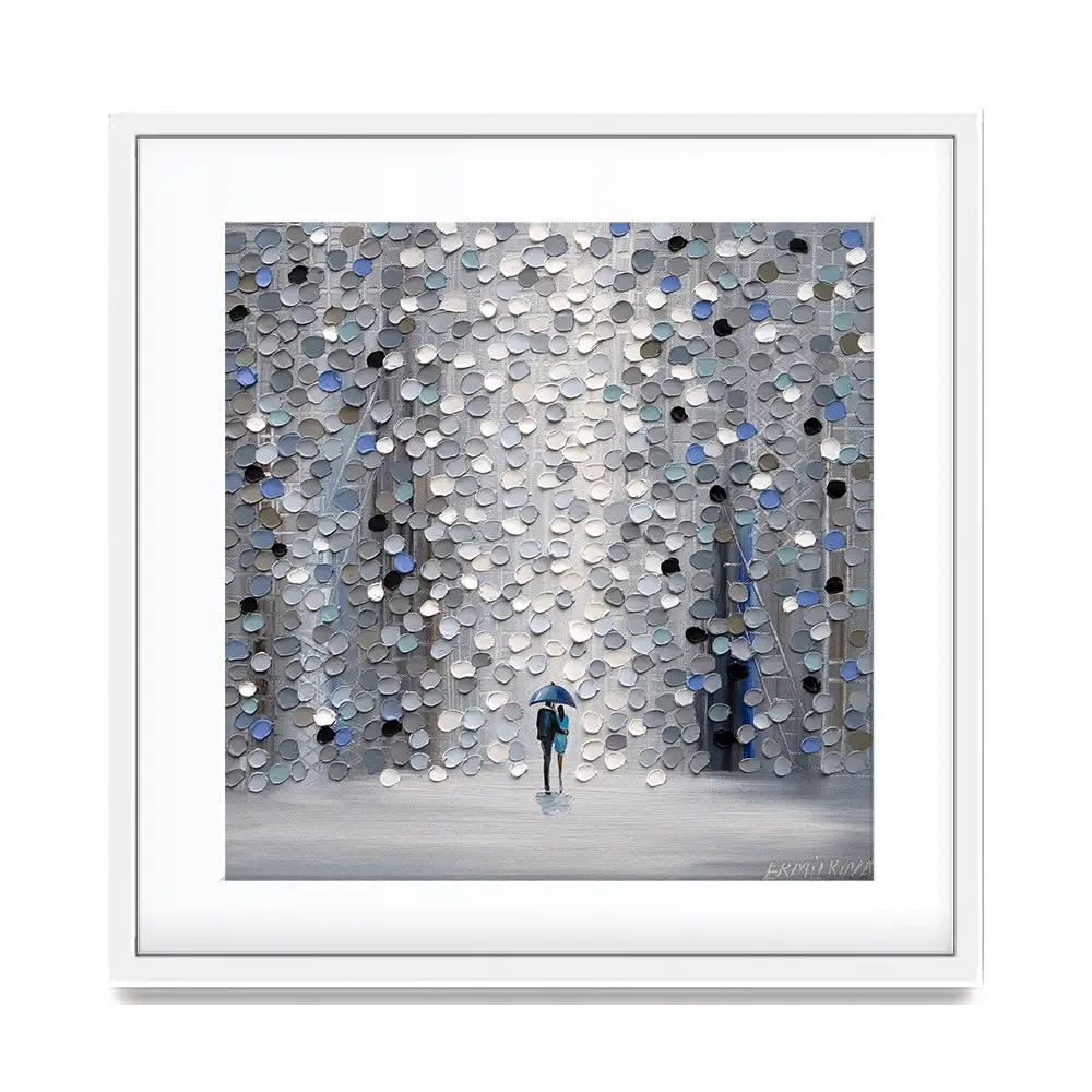 Foggy Rain Framed Art Print Foggy Rain Framed Art Print wall art product Ekaterina Ermilkina