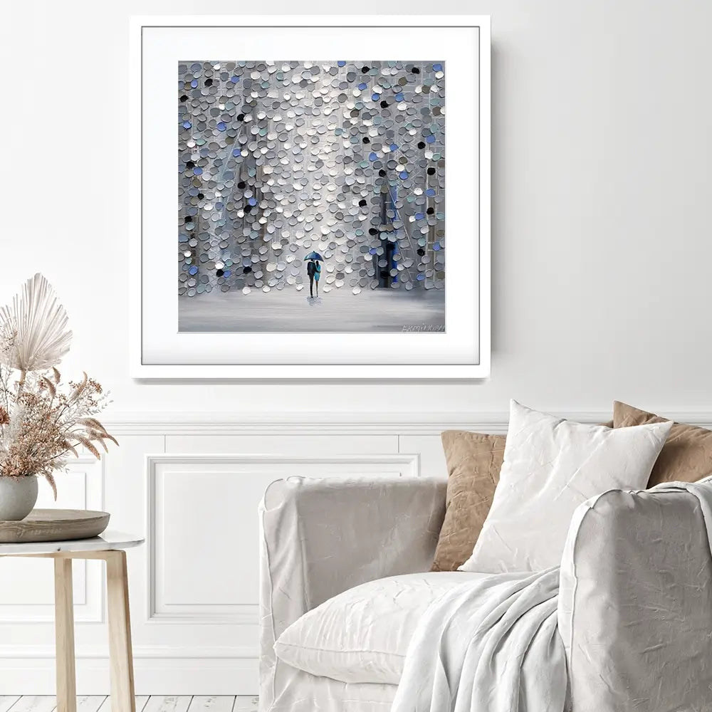 Foggy Rain Framed Art Print Foggy Rain Framed Art Print wall art product Ekaterina Ermilkina