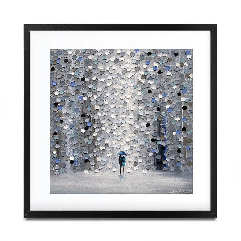 Foggy Rain Framed Art Print Foggy Rain Framed Art Print wall art product Ekaterina Ermilkina