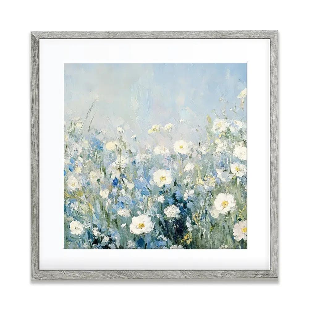 Foliage Dream Square Framed Art Print Foliage Dream Square Framed Art Print wall art product Petals Prints Design - Independent