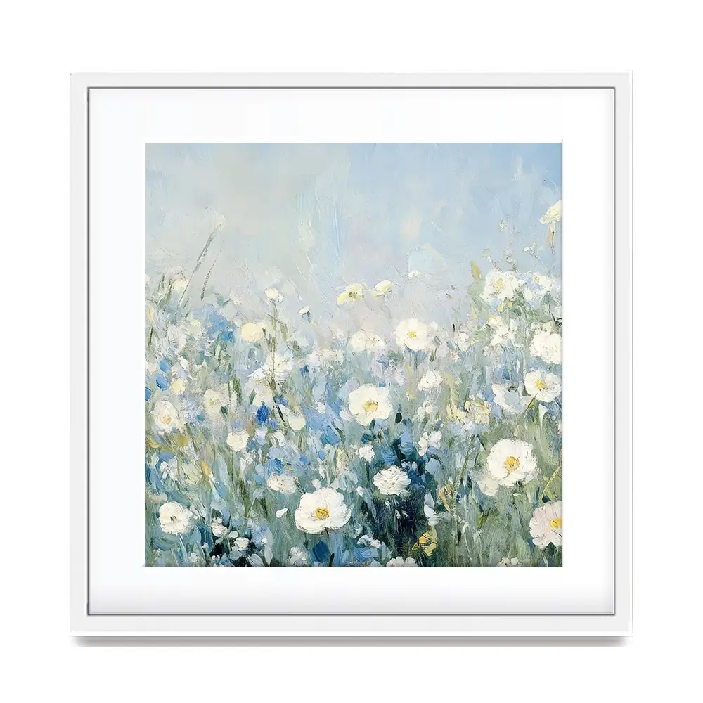 Foliage Dream Square Framed Art Print Foliage Dream Square Framed Art Print wall art product Petals Prints Design - Independent