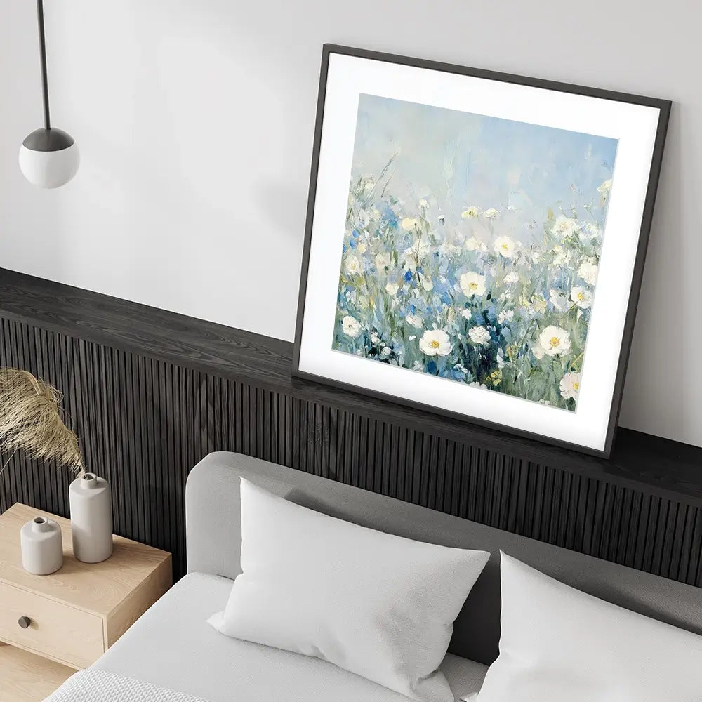 Foliage Dream Square Framed Art Print Foliage Dream Square Framed Art Print wall art product Petals Prints Design - Independent