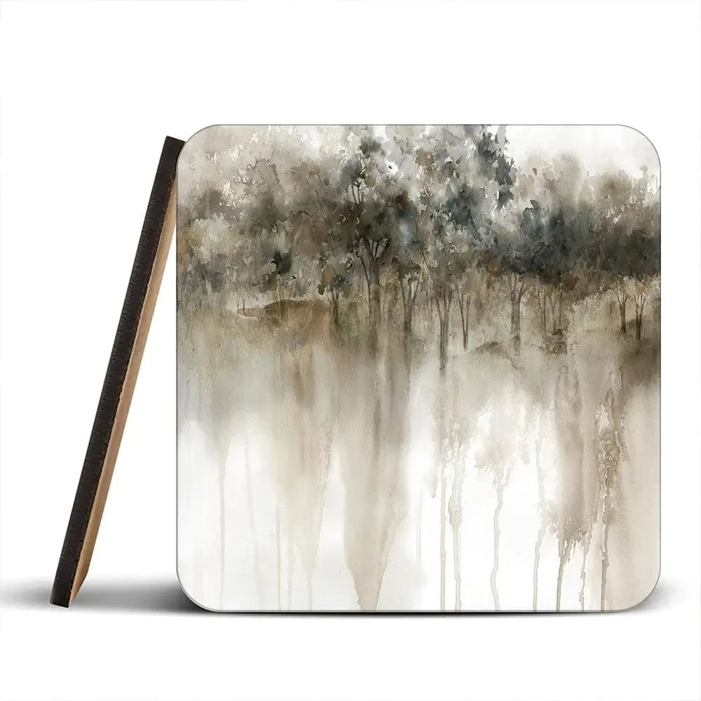 Forest Edge Coaster Set Forest Edge Coaster Set wall art product Carol Robinson