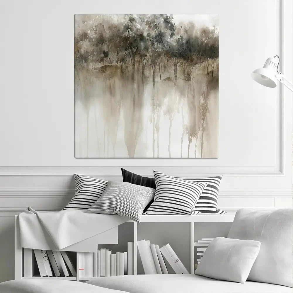 Forest Edge Square Canvas Print Forest Edge Square Canvas Print wall art product Carol Robinson