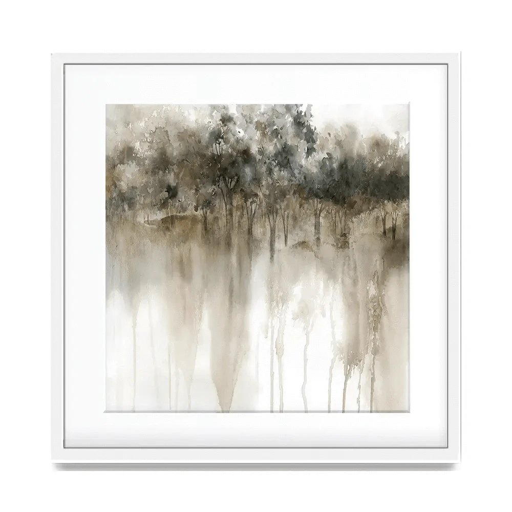 Forest Edge Square Framed Art Print Forest Edge Square Framed Art Print wall art product Carol Robinson