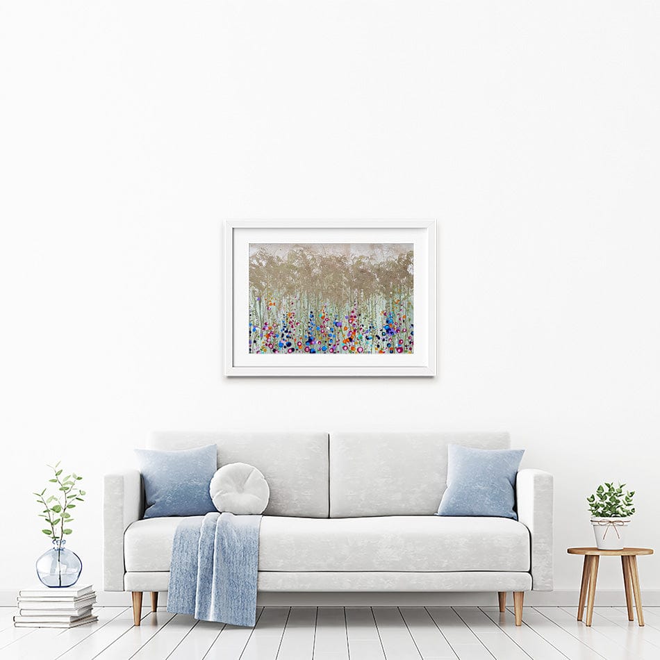 Forest Framed Art Print wall art product Scarlet Sky Studio