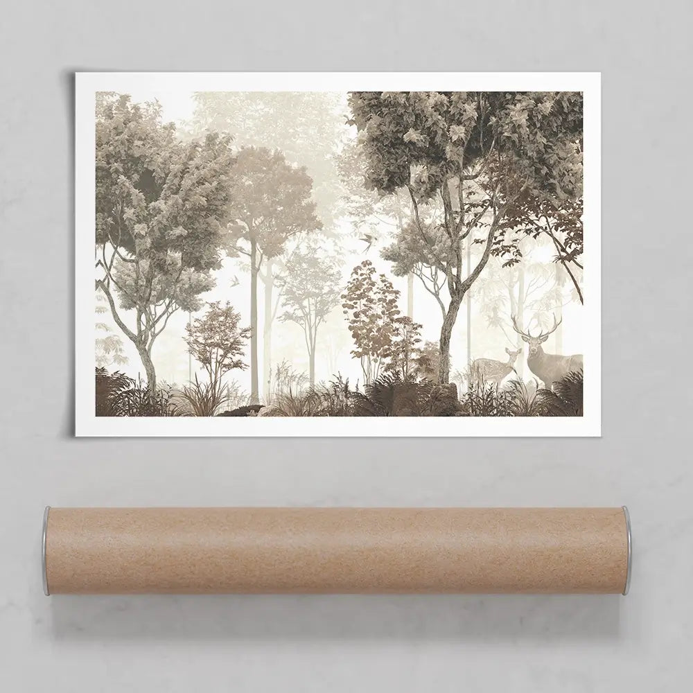 Forest Mural Art Print Forest Mural Art Print wall art product fotooboi_kld / Shutterstock