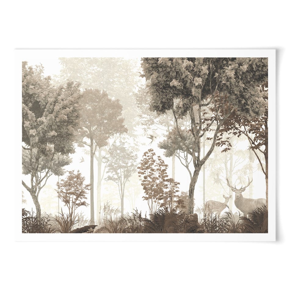 Forest Mural Art Print wall art product fotooboi_kld / Shutterstock