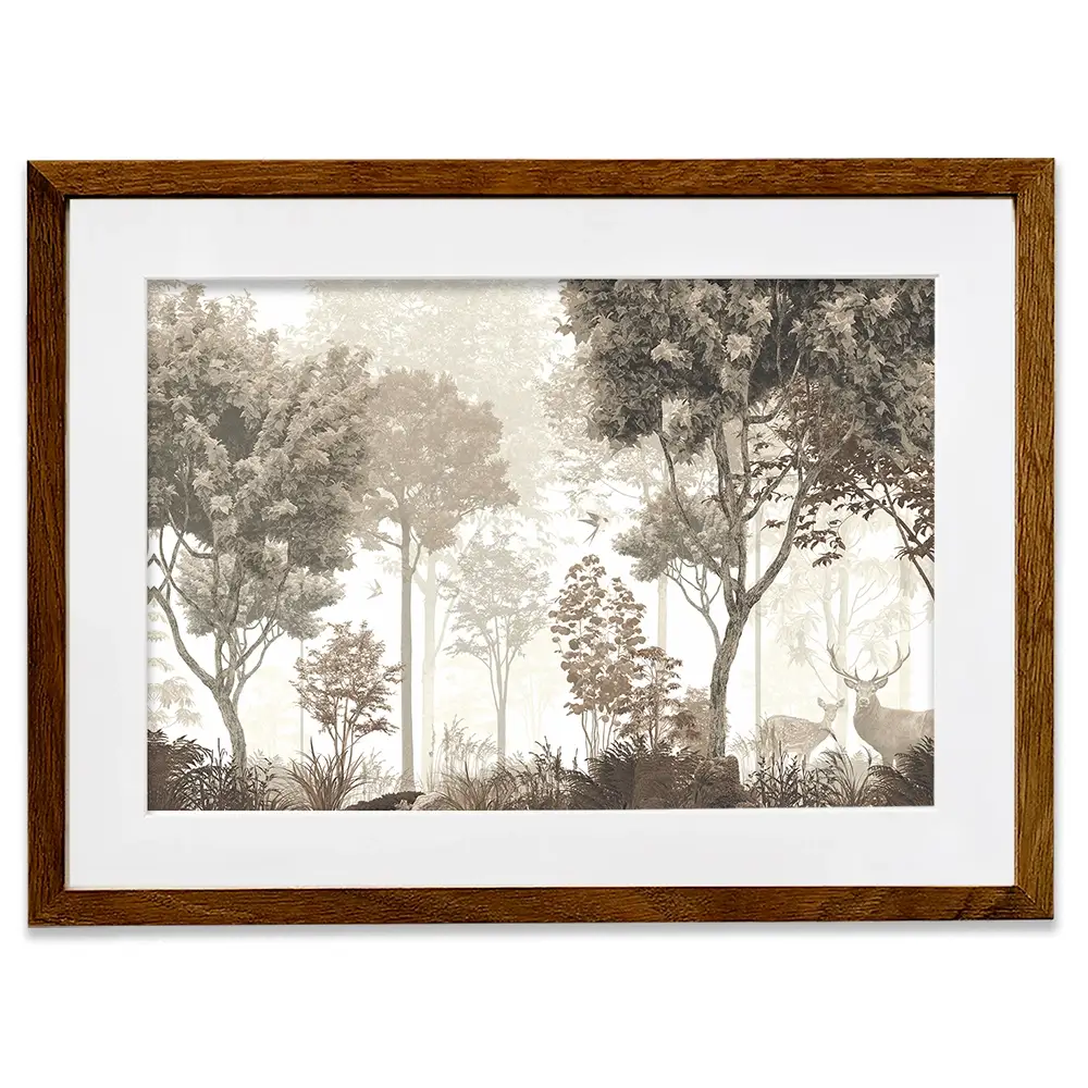 Forest Mural Framed Art Print Forest Mural Framed Art Print wall art product fotooboi_kld / Shutterstock