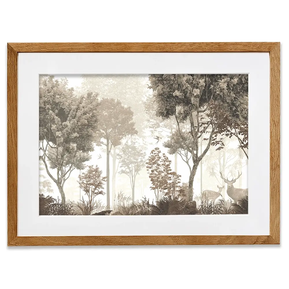 Forest Mural Framed Art Print Forest Mural Framed Art Print wall art product fotooboi_kld / Shutterstock