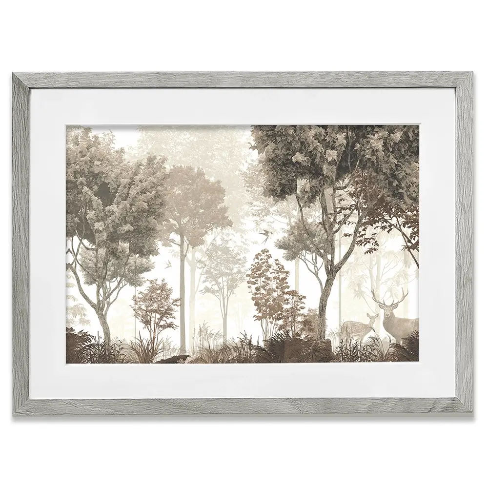 Forest Mural Framed Art Print Forest Mural Framed Art Print wall art product fotooboi_kld / Shutterstock